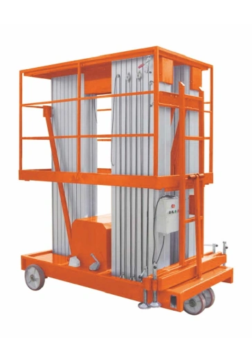 Подъемник мачтовый аккумуляторный 250 кг, 14/16 м, 24/80 В/Ач TOR GTWY14-320 DC 3-мачтовый по ценам производителя в Воронеже с доставкой по всей России