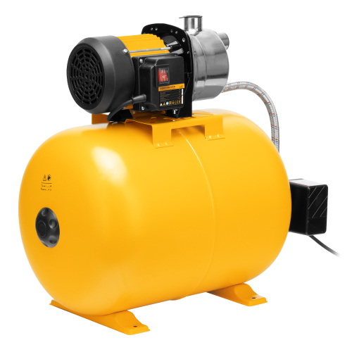 Насосная станция PSL1100X, 1100 Вт, 3600 л/ч, ресивер 50 л, подъем 45 м, нержавейка Denzel по ценам производителя в Воронеже с доставкой по всей России