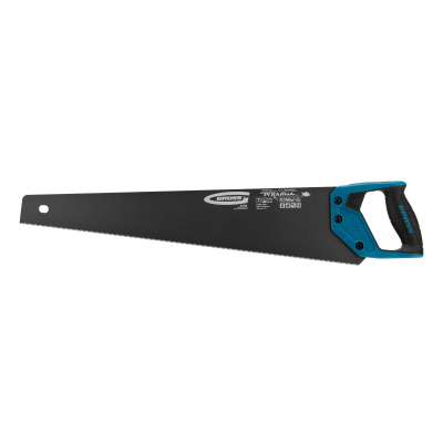 Ножовка по дереву "Piranha", 550 мм, 11-12 TPI, зуб-3D, каленый зуб, тефлоновое покрытие полотна, двухкомпонентная рукоятка Gross по ценам производителя в Воронеже с доставкой по всей России