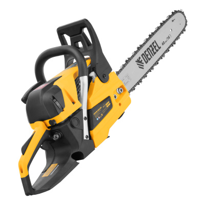 Пила цепная бензиновая DS-4516, шина 40 см, 45 см3, 2,5 л.с, шаг 0,325, паз 1,5 мм, 64 звена Denzel по ценам производителя в Воронеже с доставкой по всей России