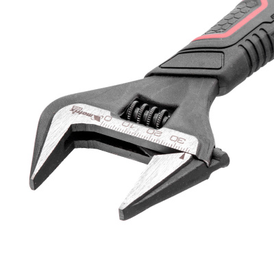 Ключ разводной, тонкие губки, фосфатированный, двухкомпонентная рукоятка, 250 мм, PRO Matrix по ценам производителя в Воронеже с доставкой по всей России