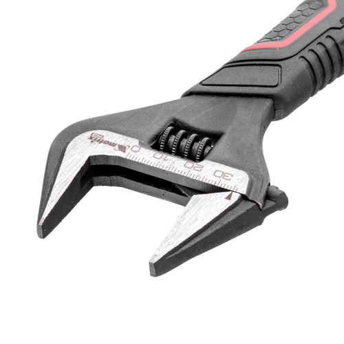 Ключ разводной, тонкие губки, фосфатированный, двухкомпонентная рукоятка, 250 мм, PRO Matrix по ценам производителя в Воронеже с доставкой по всей России