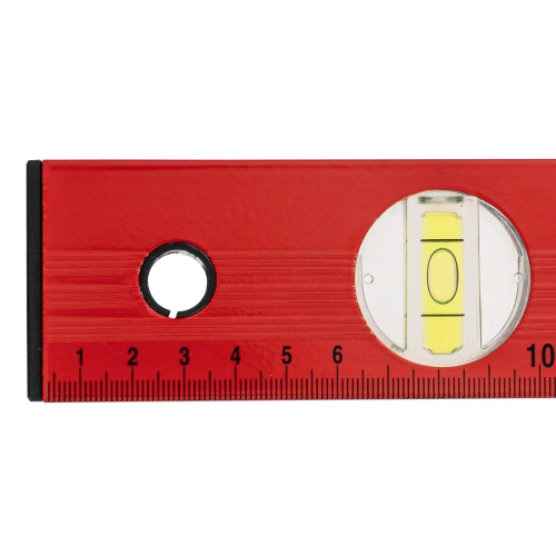 Уровень алюминиевый, 800 мм, 3 глазка, красный, линейка Matrix по ценам производителя в Воронеже с доставкой по всей России