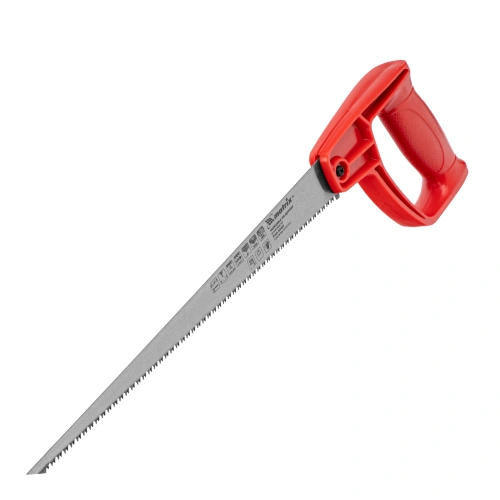 Ножовка по дереву для мелких пильных работ, 320 мм, цельнолитая однокомпонентная рукоятка Matrix по ценам производителя в Воронеже с доставкой по всей России