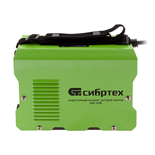 Инверторный аппарат дуговой сварки ИДС-250K, 250 А, ПВ 80%, диаметр электрода 1,6-5 мм Сибртех по ценам производителя в Воронеже с доставкой по всей России