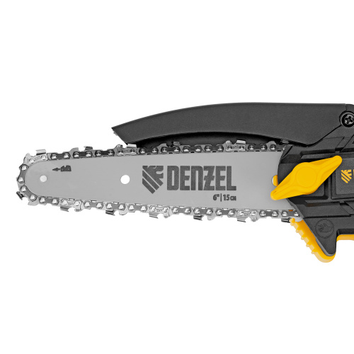 Цепная мини-пила аккумуляторная бесщет., CCS-150, шина 150 мм, Li-Ion, 20 В Denzel по ценам производителя в Воронеже с доставкой по всей России