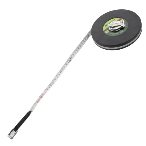 Рулетка геодезическая 30 м х 13 мм, закрытый корпус, фибергласовая лента Сибртех по ценам производителя в Воронеже с доставкой по всей России