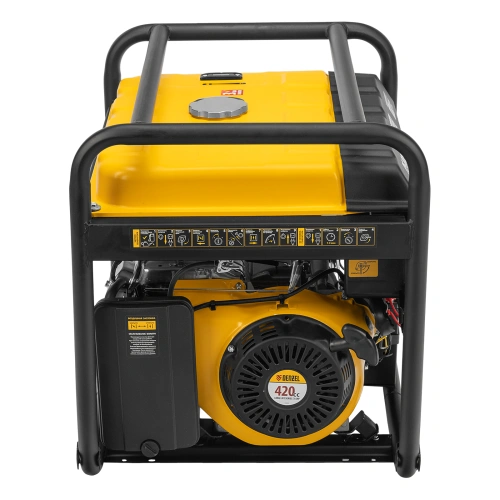 Генератор бензиновый PS 80 E-3, 6.6 кВт, 400 В, 25 л, электростартер Denzel по ценам производителя в Воронеже с доставкой по всей России