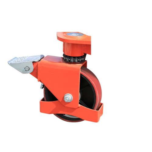 Поворотная опора с тормозом для поворотных колес для штабелеров SPN (в сборе с колесом) по ценам производителя в Воронеже с доставкой по всей России