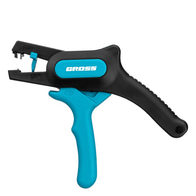 Щипцы для зачистки электропроводов 0.2-6 мм2 (10-24 AWG) лезвие: нержавеющая сталь Gross по ценам производителя в Воронеже с доставкой по всей России