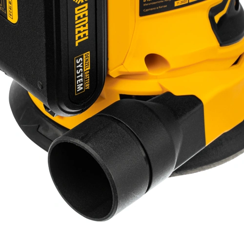 Машина шлифовальная эксцентриковая аккумуляторная COS-125, 18В Li-Ion Denzel по ценам производителя в Воронеже с доставкой по всей России