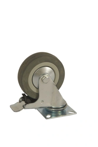 Колесо аппаратное поворотное SCgb 42 100 мм с тормозом (F) по ценам производителя в Воронеже с доставкой по всей России