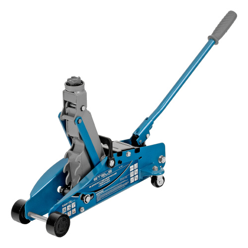 Домкрат гидравлический подкатной с фиксатором, 2.5 т, Safety Pin, 140-385 мм, в кейсе Stels по ценам производителя в Воронеже с доставкой по всей России