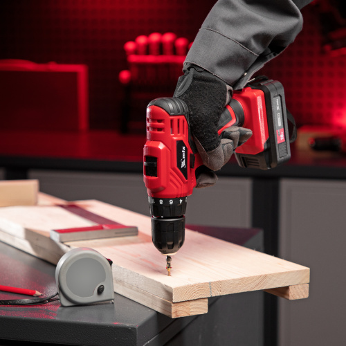 Дрель-шуруповерт аккумуляторная MCDL-18-02, Li-Ion, 18 В, 2 акк. MTX по ценам производителя в Воронеже с доставкой по всей России