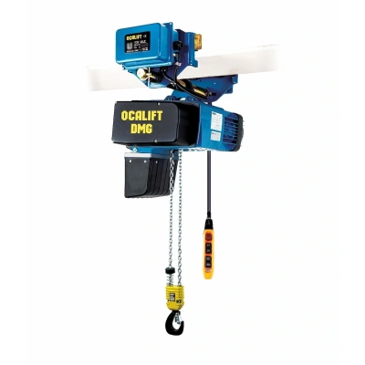 Таль электрическая цепная ТЭЦ OCALIFT DMG 1002D 1000кг 4,5м 4/1м/мин, передвижная 11м/мин, 380в купить в Москве с доставкой по всей России | ProtosMarket.ru