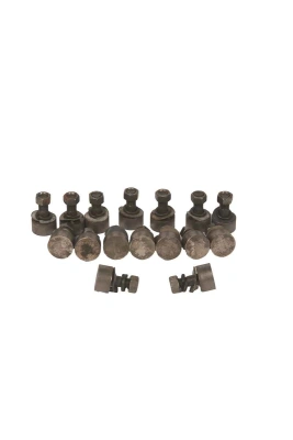 Набор фрез круглых (16 шт) 12 мм универсальных для машин мозаично-шлифовальных GM купить в Москве с доставкой по всей России | ProtosMarket.ru