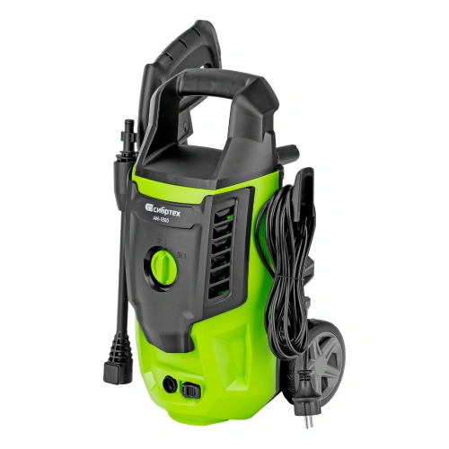 Моечная машина высокого давления АМ-1800, 1800 Вт, 140 бар, 350 л/ч, колесная Сибртех купить в Москве с доставкой по всей России | ProtosMarket.ru