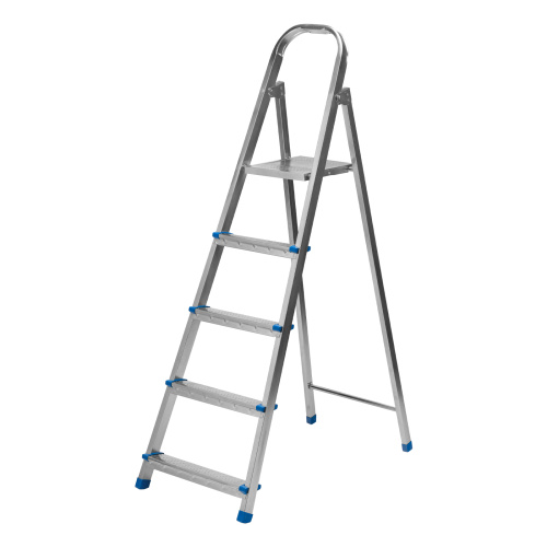 Стремянка, 5 ступеней, стальная, оцинкованная Сибртех по ценам производителя в Воронеже с доставкой по всей России