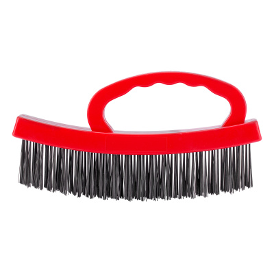 Щетка зачистная четырехрядная, плоская, пластиковая с рукояткой Matrix по ценам производителя в Воронеже с доставкой по всей России