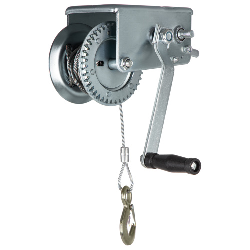 Лебедка шестеренчатая, тяга 0.8 т, тросовая Matrix купить в Москве с доставкой по всей России | ProtosMarket.ru