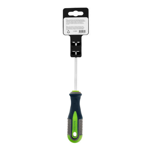 Отвертка, SL5 х 100 мм, CrV, трехкомпонентная рукоятка Сибртех по ценам производителя в Воронеже с доставкой по всей России