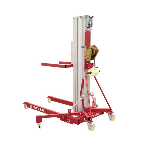 Телескопический подъемник для материалов SKYER SLA-25 по ценам производителя в Воронеже с доставкой по всей России