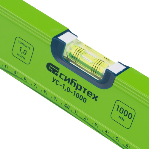 Уровень алюминиевый УС-1, 0-1000, фрезерованный, 3 глазка, рукоятки, 1000 мм Сибртех по ценам производителя в Воронеже с доставкой по всей России