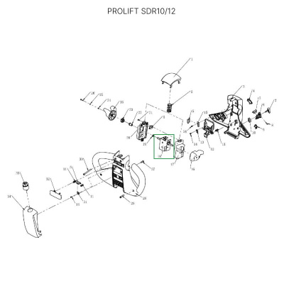 Потенциометр для самоходных штабелеров SDR-S/SDR/SDK по ценам производителя в Воронеже с доставкой по всей России