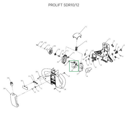 Потенциометр для самоходных штабелеров SDR-S/SDR/SDK по ценам производителя в Воронеже с доставкой по всей России
