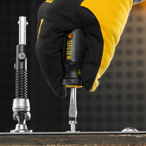 Набор отверток на полке, 8 шт., PH+SL, S2, 3к рукоятка Denzel по ценам производителя в Воронеже с доставкой по всей России