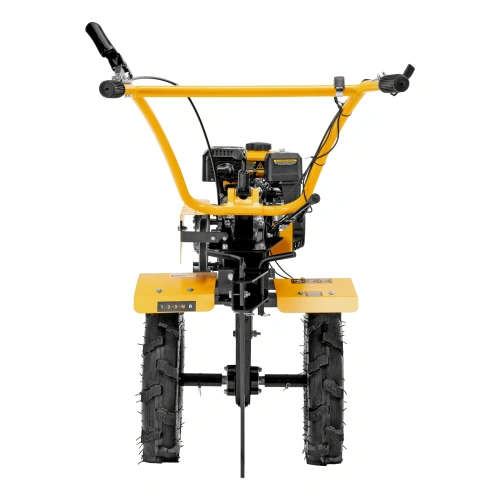 Мотоблок DPT-370S, 7 л.с., ремен.сцеп, фрез 3х4, ШОМ, передачи 3В/1Н Denzel по ценам производителя в Воронеже с доставкой по всей России