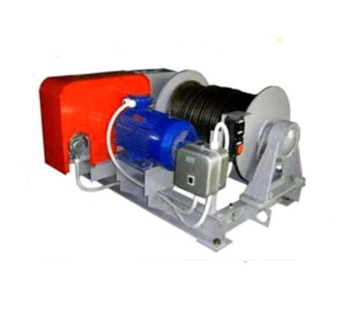 Лебедка тяговая ТЭЛ-5А г/п 5700 кг Н-270 м (без каната) по ценам производителя в Воронеже с доставкой по всей России