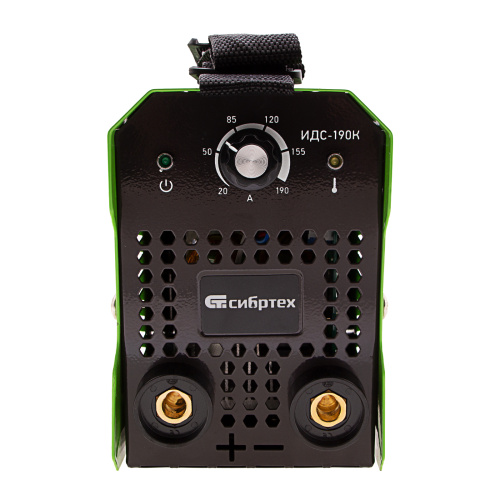 Инверторный аппарат дуговой сварки ИДС-190K, 190 А, ПВ 80%, диаметр электрода 1,6-4 мм Сибртех по ценам производителя в Воронеже с доставкой по всей России