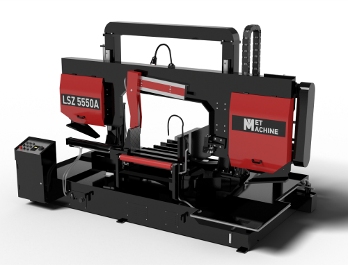 Полуавтоматический ленточнопильный станок с поворотной рамой LSZ5550 по ценам производителя в Воронеже с доставкой по всей России