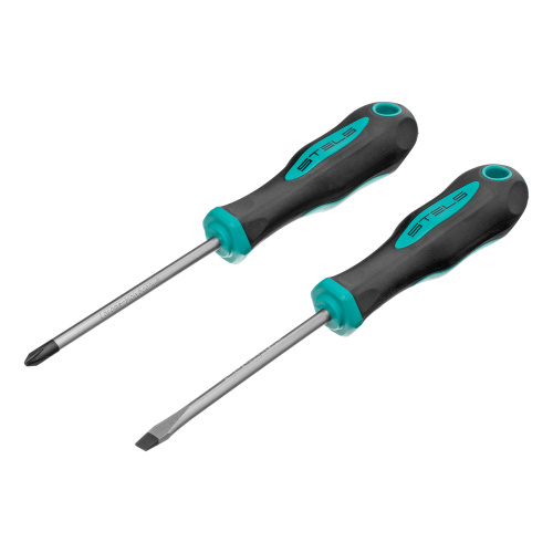 Набор инструментов, 1/2", 1/4", CrV, пластиковый кейс 69 предметов Stels по ценам производителя в Воронеже с доставкой по всей России