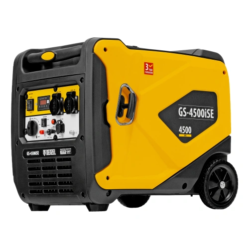 Генератор инверторный GS-4500iSE, 4,5 кВт, 230 В, закрытый корпус, электростартер Denzel по ценам производителя в Воронеже с доставкой по всей России