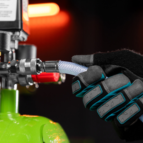 Шланг пневматический ПВХ, 10 x 16 мм, 18 бар, армированный, прозрачный, быстросъемное соединение, 30 м Stels по ценам производителя в Воронеже с доставкой по всей России