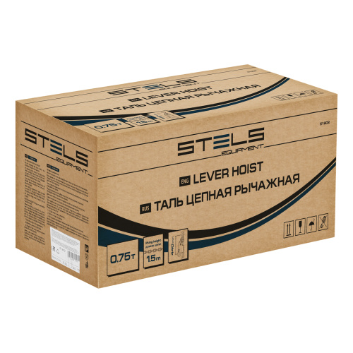 Таль цепная рычажная, 0.75 т, h подъема 1.5 м Stels по ценам производителя в Воронеже с доставкой по всей России