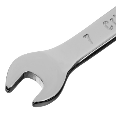 Ключ комбинированный, 7 мм, CrV, полированный хром Matrix по ценам производителя в Воронеже с доставкой по всей России