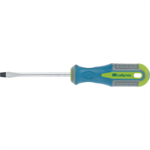 Отвертка, SL5 х 150 мм, CrV, трехкомпонентная рукоятка Сибртех по ценам производителя в Воронеже с доставкой по всей России
