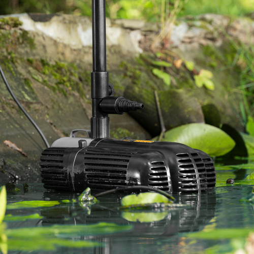 Насос фонтанный FNP90-39, 92 Вт, подъем 3,9 м, 3200 л/ч, колокольчик/каскад/гейзер Denzel по ценам производителя в Воронеже с доставкой по всей России