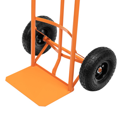 Тележка ручная двухколесная НТ1805, грузоподъемность 150 кг, пневматические колеса D 260 мм, платформа 350 х 235 мм Сибртех по ценам производителя в Воронеже с доставкой по всей России