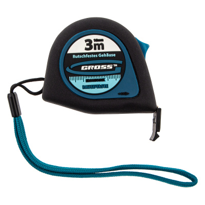 Рулетка "Ergonomisch",3 м x 16 мм,магнитный обрезиненный зацеп Gross по ценам производителя в Воронеже с доставкой по всей России