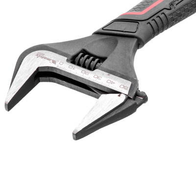 Ключ разводной, тонкие губки, фосфатированный, двухкомпонентная рукоятка, 200 мм, PRO Matrix по ценам производителя в Воронеже с доставкой по всей России