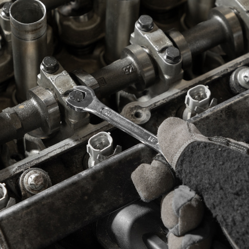 Набор ключей рожковых, 6 х 32 мм, 12 шт., CrV, хромированные Matrix по ценам производителя в Воронеже с доставкой по всей России