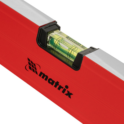 Уровень алюминиевый магнитный, 1500 мм, фрезерованный, 3 глазка (1 зеркальный) усиленный Matrix по ценам производителя в Воронеже с доставкой по всей России