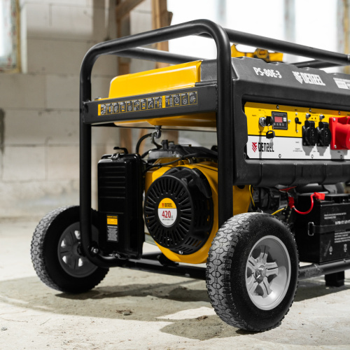 Транспортировочный комплект (колеса и ручки) для генераторов PS Denzel по ценам производителя в Воронеже с доставкой по всей России