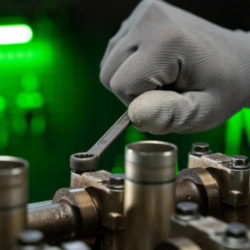 Набор ключей комбинированных, 5,5 - 32 мм, 27 шт., CrV, фосфатированные Сибртех по ценам производителя в Воронеже с доставкой по всей России