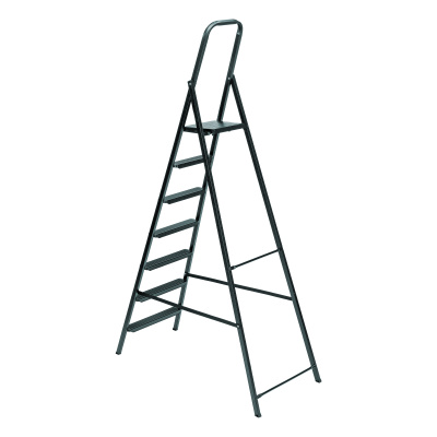 Стремянка 7 ступеней, компактная, стальная Сибртех по ценам производителя в Воронеже с доставкой по всей России