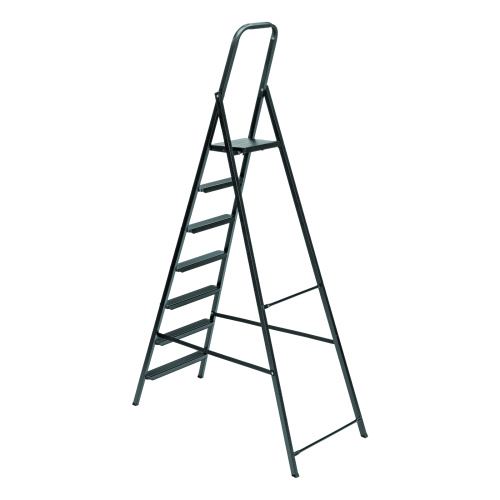 Стремянка 7 ступеней, компактная, стальная Сибртех по ценам производителя в Воронеже с доставкой по всей России